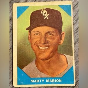 1960 FLEER #19 MARTY MARION CARDINALS